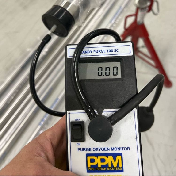 Moniteur de purge de soudure à auto-étalonnage PPM