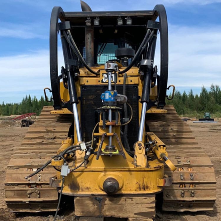 CLIMAX BB5000-lijnboormachine, reparatie van dozerverbindingen