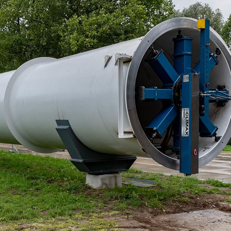CLIMAX FF8200 Macchina per la spianatura delle flange